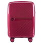 Mažas lagaminas Wings Duraluxe+, S, tamsiai raudonas kaina ir informacija | Lagaminai, kelioniniai krepšiai | pigu.lt