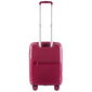 Mažas lagaminas Wings Duraluxe+, S, tamsiai raudonas kaina ir informacija | Lagaminai, kelioniniai krepšiai | pigu.lt