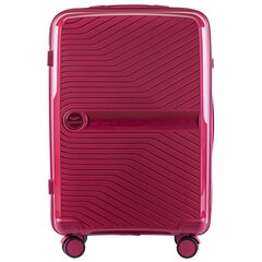 Vidutinis lagaminas Wings Duraluxe+, M, raudonas kaina ir informacija | Lagaminai, kelioniniai krepšiai | pigu.lt