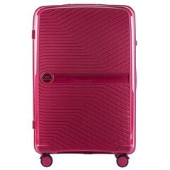 Didelis lagaminas Wings Duraluxe+, L, raudonas kaina ir informacija | Lagaminai, kelioniniai krepšiai | pigu.lt