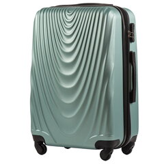 Нефритовый зеленый дорожный чемодан FALCON среднего размера цена и информация | Чемоданы, дорожные сумки | pigu.lt