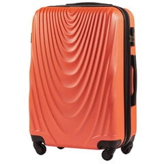 Vidutinis lagaminas Wings Falcon, M, oranžinis kaina ir informacija | Lagaminai, kelioniniai krepšiai | pigu.lt