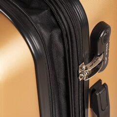 Оранжевый дорожный чемодан FALCON среднего размера цена и информация | Чемоданы, дорожные сумки | pigu.lt