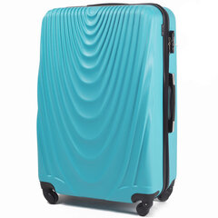 Didelis lagaminas Wings Falcon, L, šviesiai mėlynas kaina ir informacija | Lagaminai, kelioniniai krepšiai | pigu.lt