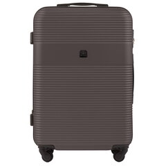 Коричневый дорожный чемодан FINCH среднего размера цена и информация | Чемоданы, дорожные сумки | pigu.lt