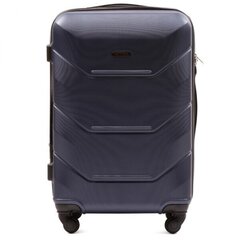 Синий большой чемодан PEACOCK цена и информация | Чемоданы, дорожные сумки  | pigu.lt
