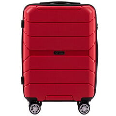 Mažas lagaminas Wings Sparrow, S, raudonas kaina ir informacija | Lagaminai, kelioniniai krepšiai | pigu.lt