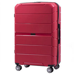 Didelis lagaminas Wings Sparrow, L, raudonas kaina ir informacija | Lagaminai, kelioniniai krepšiai | pigu.lt