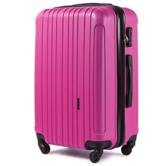 Mažas lagaminas Wings Flamingo, S, violetinė kaina ir informacija | Lagaminai, kelioniniai krepšiai | pigu.lt