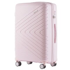 Didelis lagaminas Wings Primrose, L, šviesiai rožinis kaina ir informacija | Lagaminai, kelioniniai krepšiai | pigu.lt