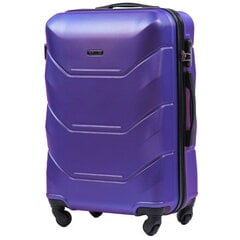 Vidutinis lagaminas Wings Peacock, M, violetinis kaina ir informacija | Lagaminai, kelioniniai krepšiai | pigu.lt