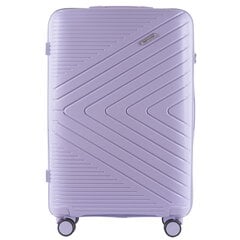 Didelis lagaminas Wings Primrose, L, šviesiai violetinis kaina ir informacija | Lagaminai, kelioniniai krepšiai | pigu.lt