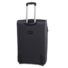 Темно-серый большой чемодан CODURA на 2-х колесах цена и информация | Чемоданы, дорожные сумки | pigu.lt