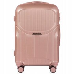 Didelis lagaminas Wings Predator, L, šviesiai rožinis kaina ir informacija | Lagaminai, kelioniniai krepšiai | pigu.lt