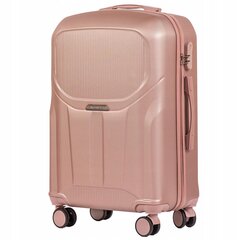 Большой чемодан PREDATOR из розового золота цена и информация | Чемоданы, дорожные сумки  | pigu.lt