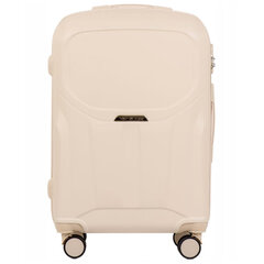Бежевый средний чемодан PREDATOR цена и информация | Чемоданы, дорожные сумки | pigu.lt