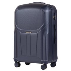 Didelis lagaminas Wings Peacock, L, tamsiai pilkas kaina ir informacija | Lagaminai, kelioniniai krepšiai | pigu.lt