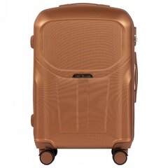 Mažas lagaminas Wings Predator, S, rudas kaina ir informacija | Lagaminai, kelioniniai krepšiai | pigu.lt