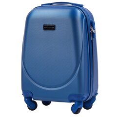 Голубой чемодан для ручной клади VOYAGE цена и информация | Чемоданы, дорожные сумки | pigu.lt