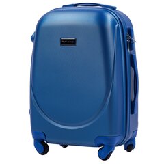 Голубой чемодан для ручной клади VOYAGE цена и информация | Чемоданы, дорожные сумки | pigu.lt