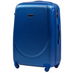 Большой дорожный чемодан VOYAGE, светло-синего цвета цена и информация | Чемоданы, дорожные сумки  | pigu.lt