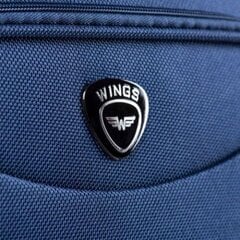 Mažas lagaminas Wings Codura, S, juodas kaina ir informacija | Lagaminai, kelioniniai krepšiai | pigu.lt