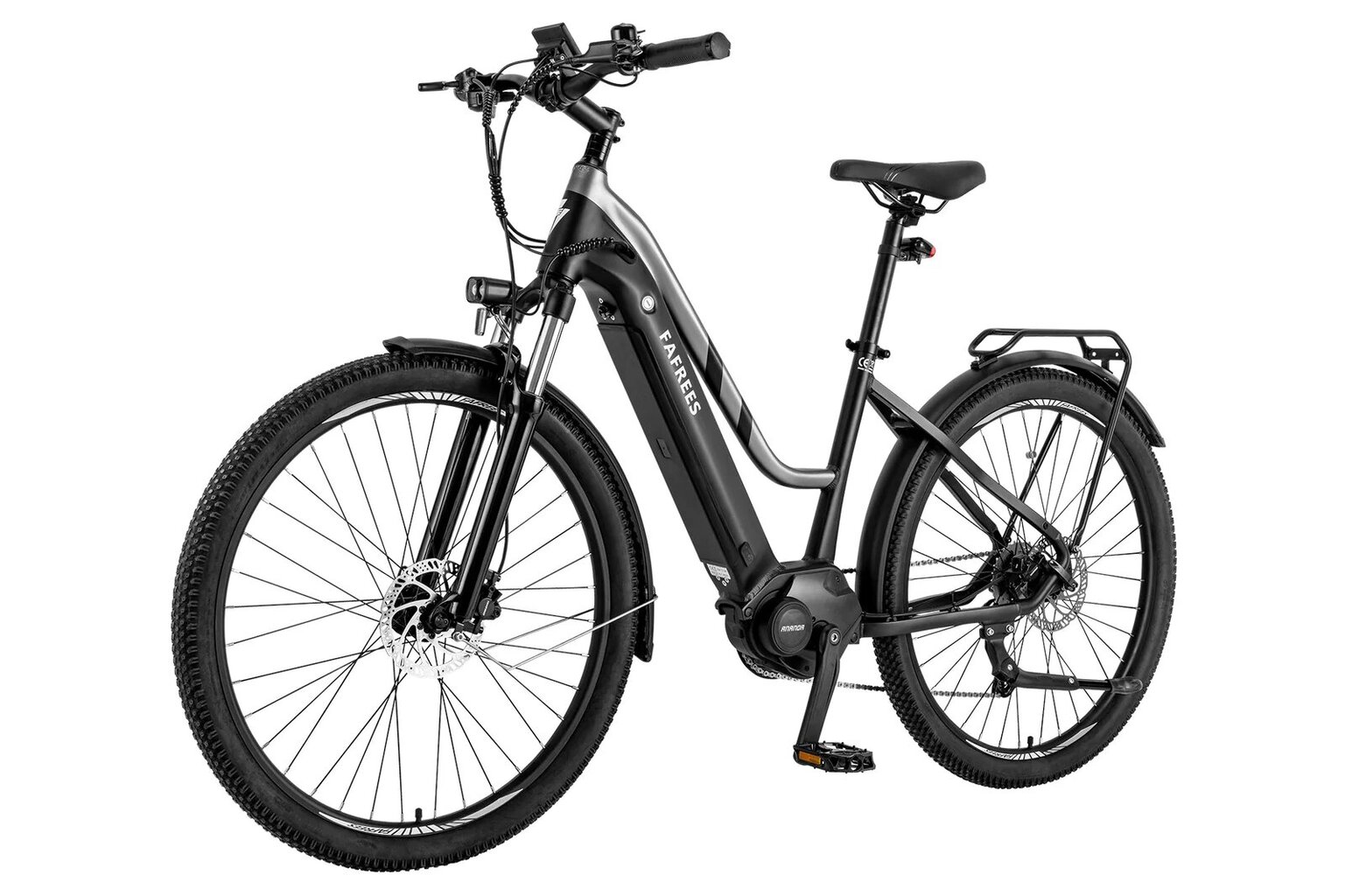 Elektrinis dviratis Fafrees FM8 27.5", juodas kaina ir informacija | Elektriniai dviračiai | pigu.lt