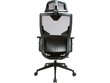 Žaidimų kėdė Sandberg 640-95, juoda/pilka kaina ir informacija | Biuro kėdės | pigu.lt