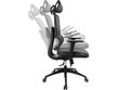 Biuro kėdė Sandberg 640-96, juoda kaina ir informacija | Biuro kėdės | pigu.lt