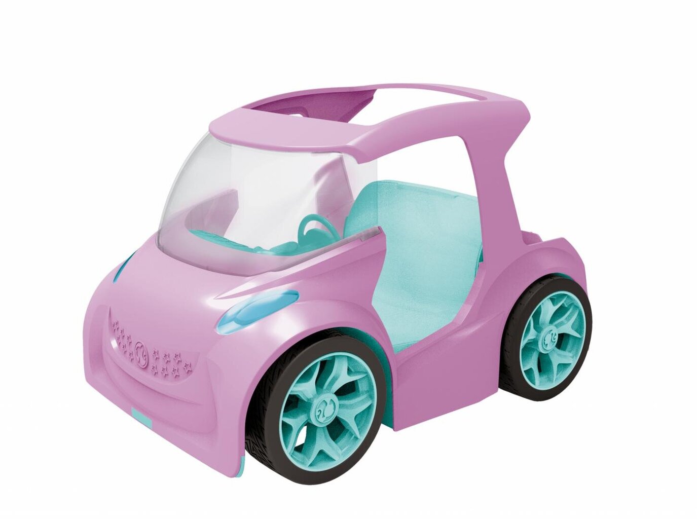 Nuotoliniu būdų valdomas barbių automobilis 2in1 Mondo, rožinis, 50x18x20 cm kaina ir informacija | Žaislai mergaitėms | pigu.lt