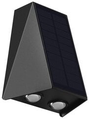 Immax wall - 4 saulės šviesos diodų lemputė, 2w цена и информация | Уличные светильники | pigu.lt