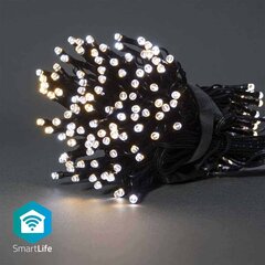 Nedis SmartLife dekoratyvinė LED styga 200 LED balta - 20m kaina ir informacija | Kalėdinės dekoracijos | pigu.lt