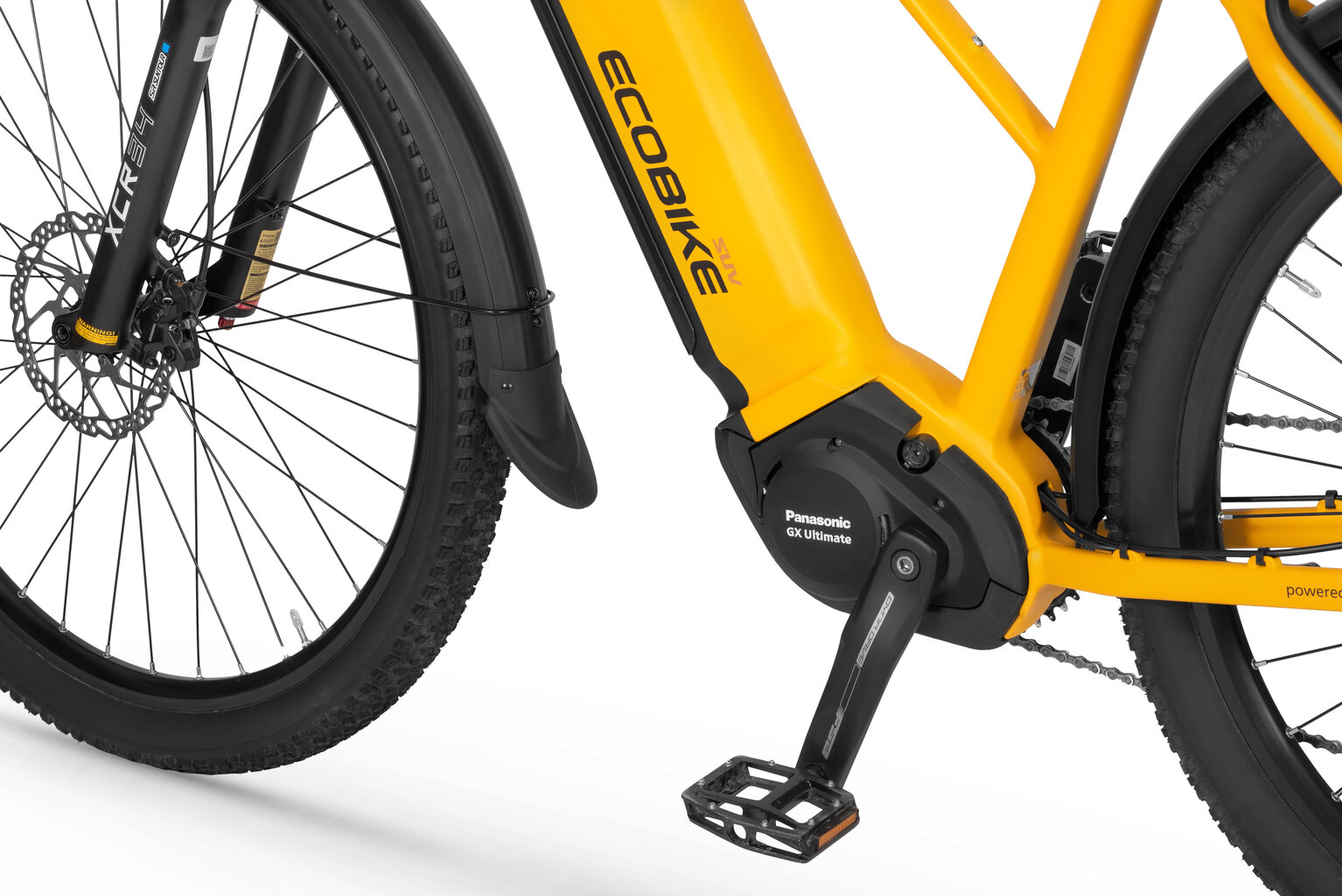 Elektrinis dviratis Ecobike Expedition SUV 29", geltonas kaina ir informacija | Elektriniai dviračiai | pigu.lt