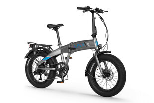 Elektrinis dviratis Ecobike Alper Road 10.4, 20", sidabrinės spalvos kaina ir informacija | Elektriniai dviračiai | pigu.lt