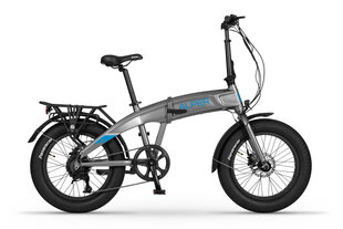 Elektrinis dviratis Ecobike Alper Road 10.4, 20", sidabrinės spalvos kaina ir informacija | Elektriniai dviračiai | pigu.lt