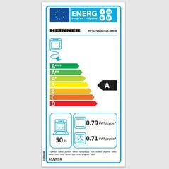 Heinner HFSC-V60LITGC-BRW kaina ir informacija | Dujinės viryklės | pigu.lt