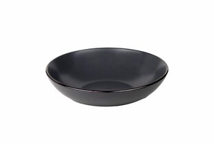 Mиска CANCAN | блестящий | черный | Ø20СМ | высота 6,5 см цена и информация | Посуда, тарелки, обеденные сервизы | pigu.lt