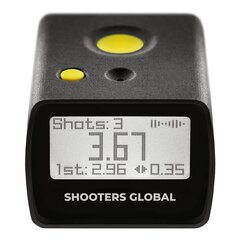 Laikmatis SG Shot Timer Go, juodas цена и информация | Шагомеры, хронометры, мониторы сердечного ритма | pigu.lt