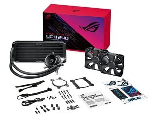 Asus ROG Strix LC II 240 ARGB ROGSTRIXLCII240ARGB kaina ir informacija | Procesorių aušintuvai | pigu.lt