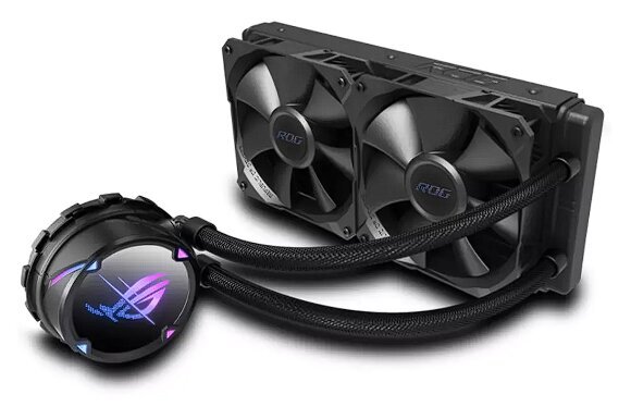 Asus ROG Strix LC II 240 90RC00E0-M0UAY1 kaina ir informacija | Procesorių aušintuvai | pigu.lt