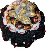 Ferrero Black saldumynų puokštė, 500g kaina ir informacija | Saldumynai | pigu.lt