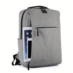 Сумка отличного дизайна, современная, с USB-зарядкой, серого цвета цена и информация | Рюкзаки и сумки | pigu.lt