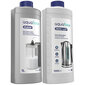 Aquafloow espreso aparatų valymo rinkinys: skystis pieno kontūrui valyti, 1 L + nukalkintojas, 1 L цена и информация | Valikliai | pigu.lt