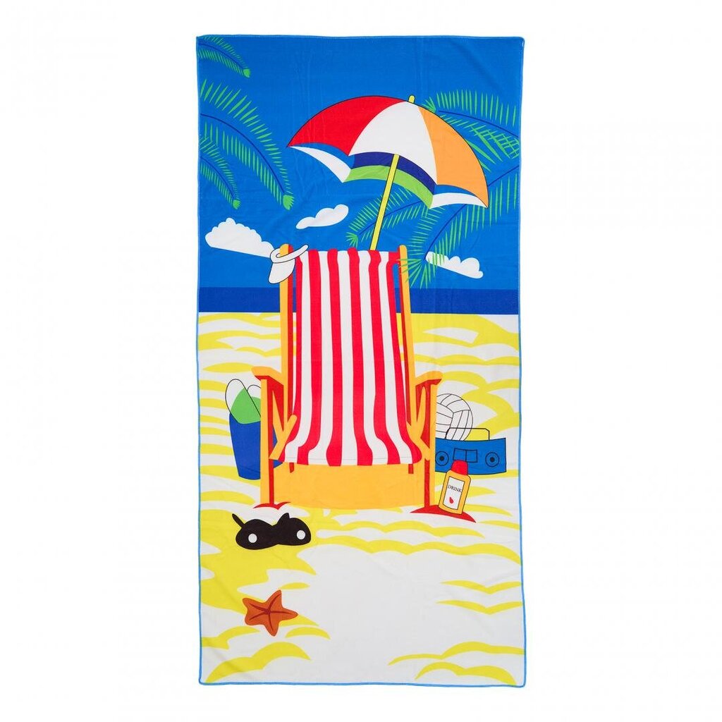 Paplūdimio rankšluostis, 90x180 cm цена и информация | Rankšluosčiai | pigu.lt