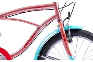 Miesto dviratis Pegasus 20'', raudonas цена и информация | Велосипеды | pigu.lt