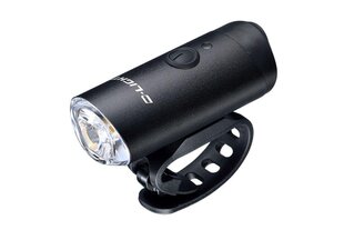 Priekinis žibintas D-Light, juodas цена и информация | Велосипедные фонари, отражатели | pigu.lt