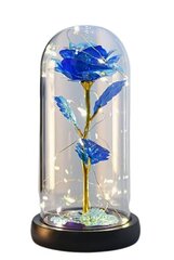 Вечная лучезарная роза, голубая цена и информация | Другие оригинальные подарки | pigu.lt