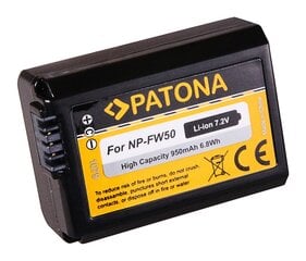 Аккумулятор цифровой камеры, совместимый с SONY NP-FW50 цена и информация | Аккумуляторы для фотоаппаратов | pigu.lt