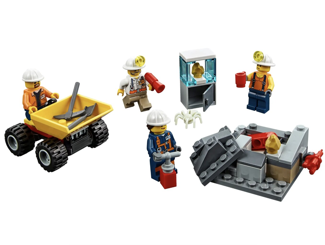 60184 LEGO® City Kalnakasybos kalnų komanda цена и информация | Konstruktoriai ir kaladėlės | pigu.lt