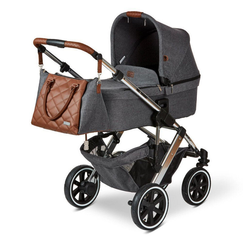 Universalus vežimėlio krepšys ABC-Design Diaper Bag Royal Asphalt цена и информация | Vežimėlių priedai | pigu.lt